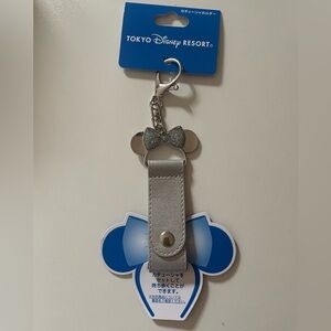 Disney Minnie Mouse Ears Headband Holder Key Chain